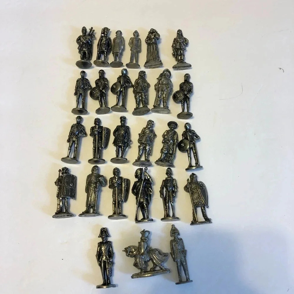 Vintage Silver Mini Soldiers
